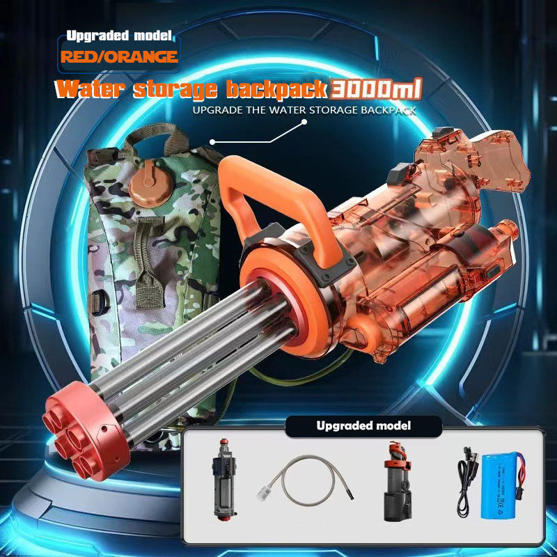 Gatling Electric Water Gun