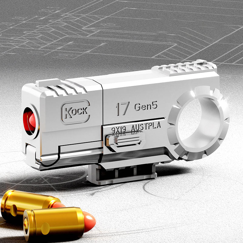 [New] Alloy Ring Gun Stress Relief Toy